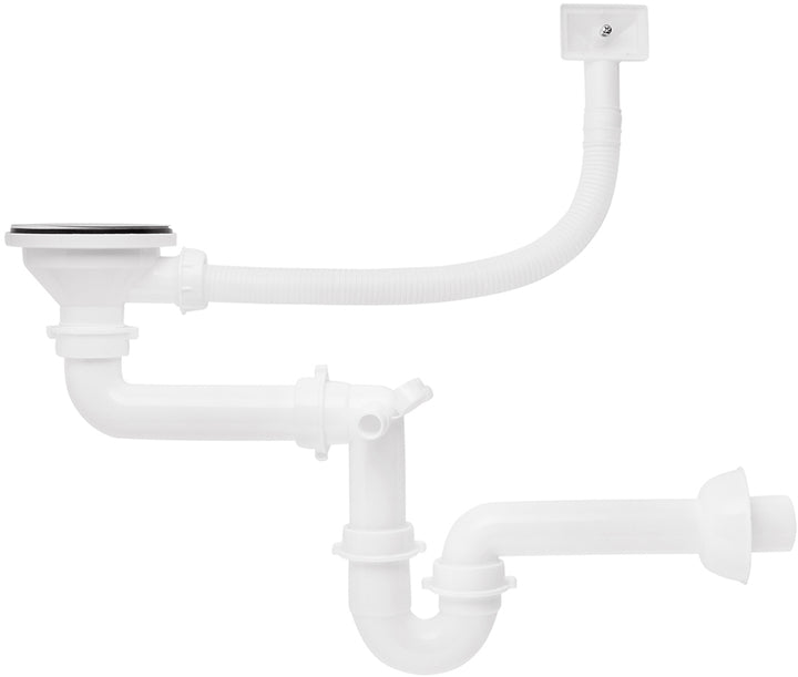 Steel Sink Graphite PVD Coating 54x44 cm with FREE Siphon