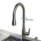 Robinet de cuisine Touch, Tap JF-9016B, Bec extractible - Sensor, 2 modes