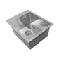 stainless steel kitchen sink color silver size 40x50 