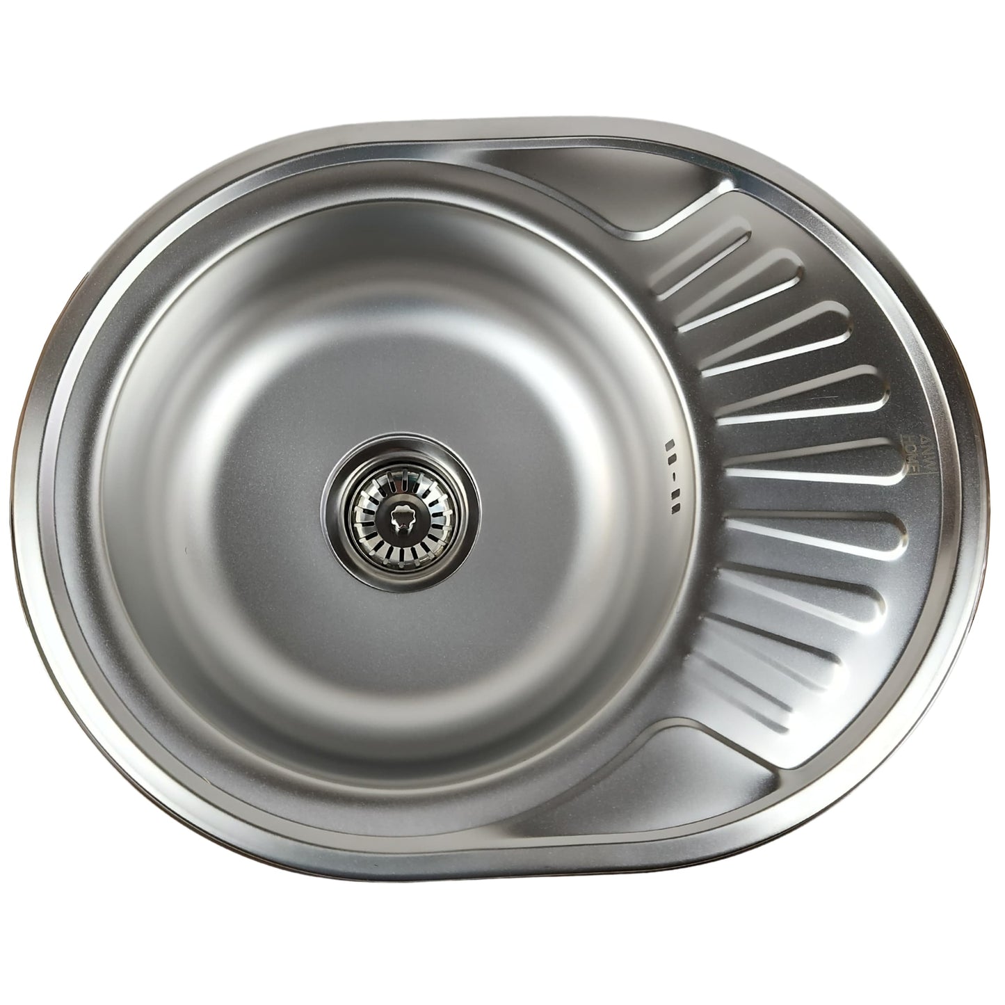 Stainless steel sink 57x45x16 cm