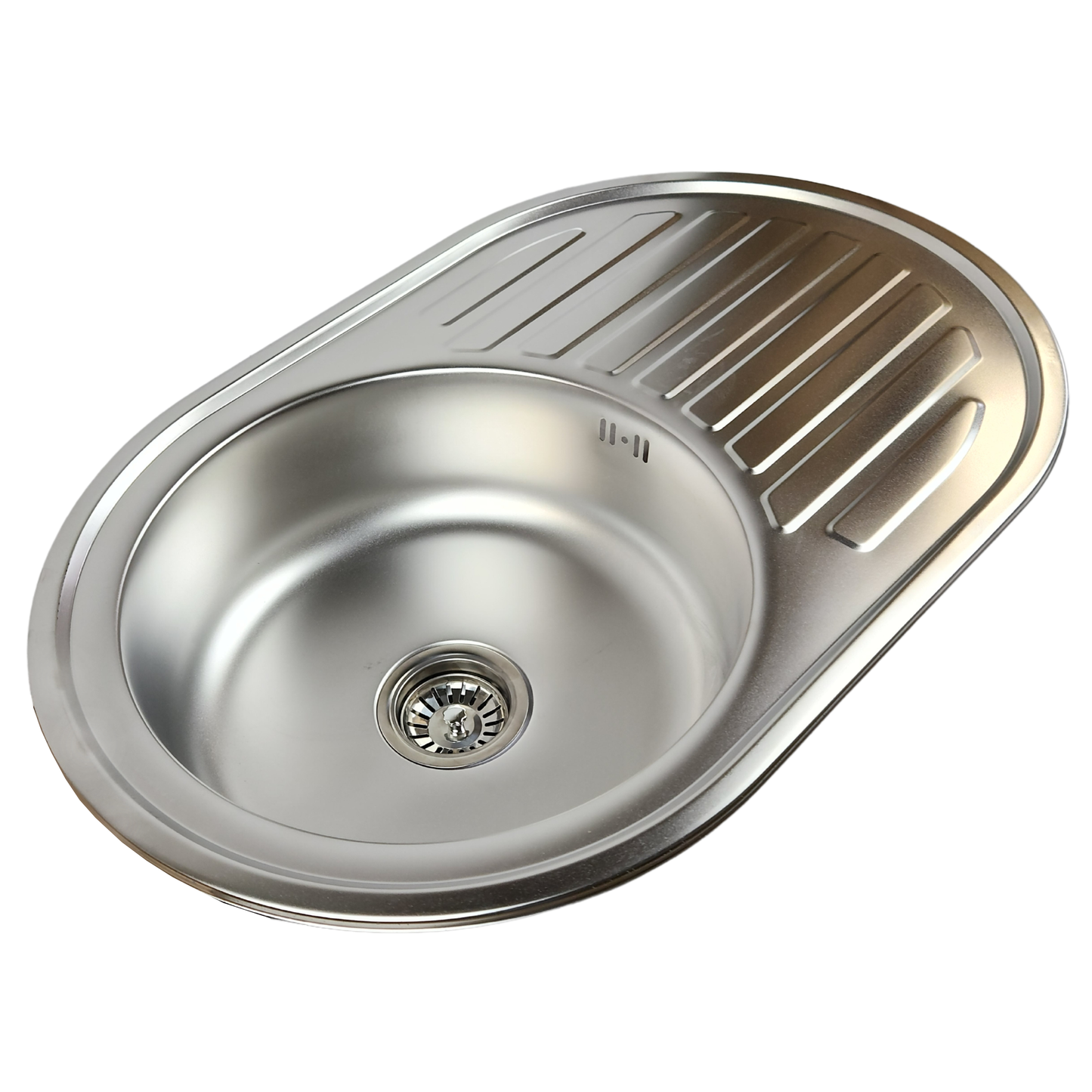 Stainless Steel Sink Satin 77x50x16