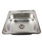 Stainless steel sink Satin 48x48x16 cm