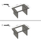 ANW HOME köögivalamu, ühe kausiga altpaigaldatav roostevabast terasest 304 valamu 74x44 cm, kuldne PVD, nano-kattega, paksus 3+1 mm, sifooniga