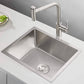 Stainless steel kitchen sink color  silver size 47x45