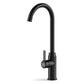 Küchenarmatur ANW HOME gebürsteter Stahl Farbe Schwarz HF-01B
