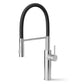ANW HOME High-Arc Brushed Inox Kitchen Faucet with Pull-Out Spout and 360° Rotation – 500 mm