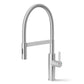 ANW HOME High-Arc Brushed Inox Kitchen Faucet with Pull-Out Spout and 360° Rotation – 530 mm