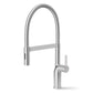 ANW HOME High-Arc Brushed Inox Kitchen Faucet with Pull-Out Spout and 360° Rotation – 535 mm