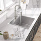 stainless steel kitchen sink color silver size 50x50