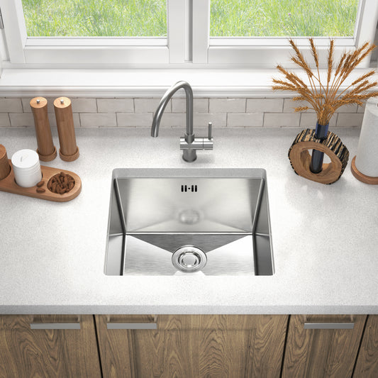 Chiuveta Inox 49x44 Inox Satinat