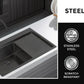 Stainless Steel Sink 7849L PVD Graphite with Drainboard