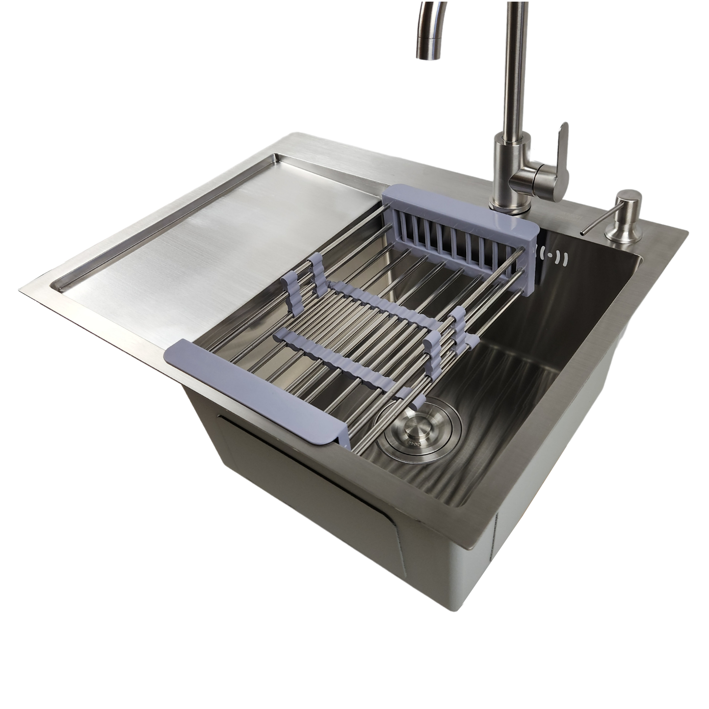 Stainless Steel Sink with Drainboard 6350R