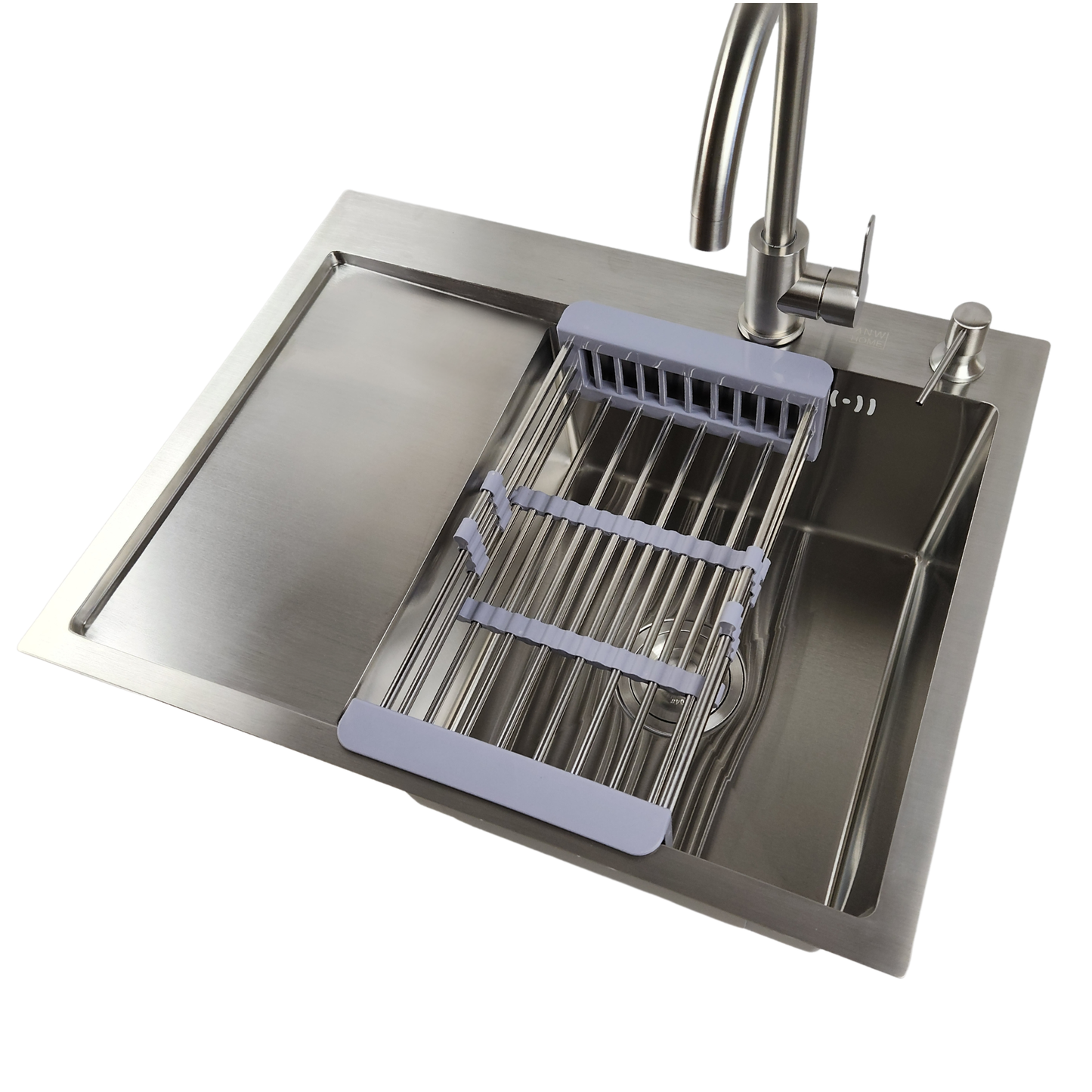 Stainless Steel Sink with Drainboard 6350R