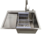 Stainless Steel Sink with Drainboard 6350R