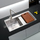 Stainless Steel Sink Satin Inox 78x50L With Drainboard