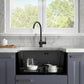 Steel Sink Graphite PVD Coating 54x44 cm with FREE Siphon