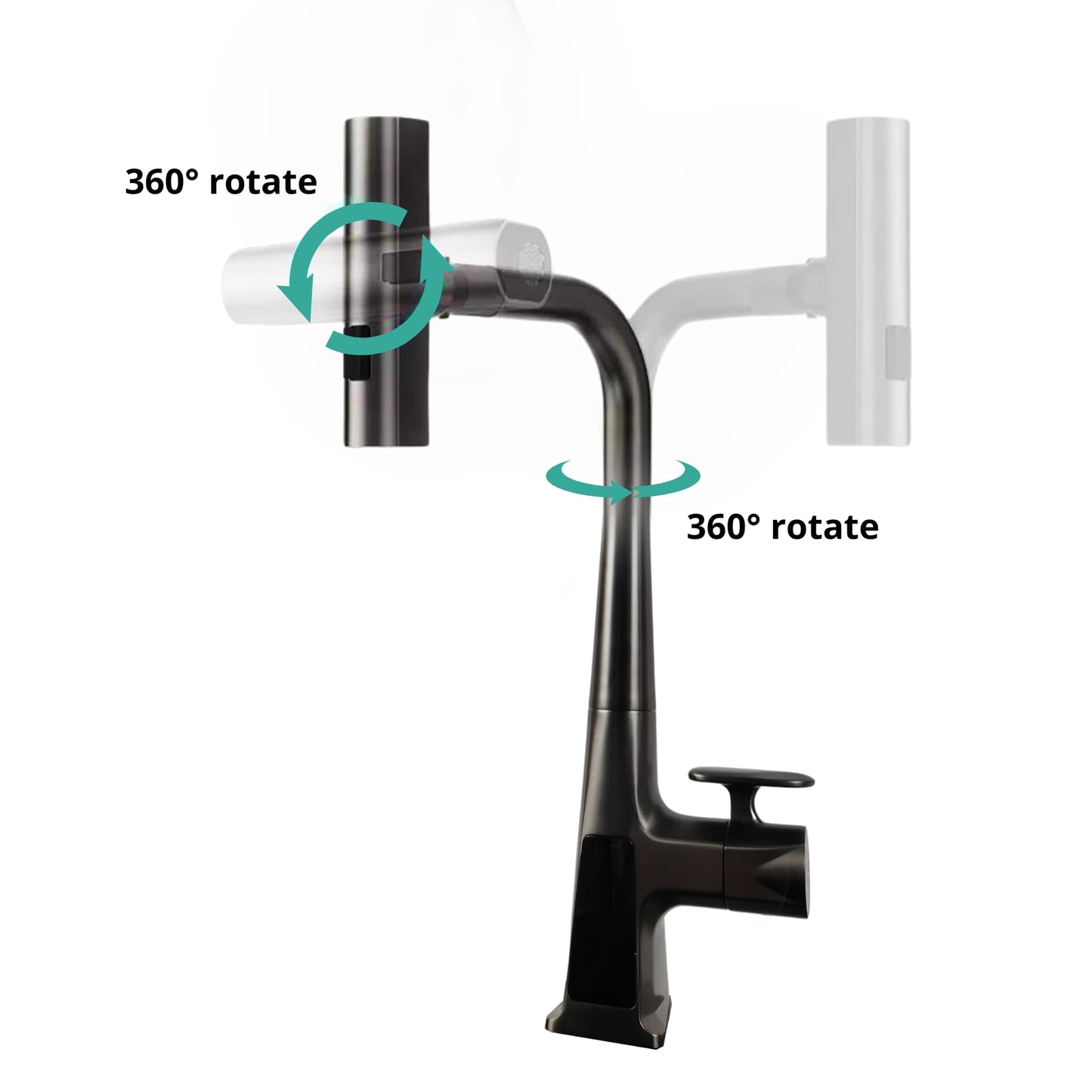 Multifunctional kitchen faucet with display JF-9002B kitchen faucet with sensor