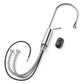 ANW HOME High-Arc Chrome Kitchen Faucet with Pull-Out Spout and 360° Rotation – 445 mm