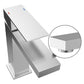 BATERIA UMYWALKOWA INOX SZCZOTKOWANA STOJĄCA 175 MM