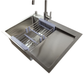 Lavello in Acciaio Inox con Gocciolatoio 6350L