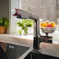 Multifunctional kitchen faucet with display JF-9003B kitchen faucet with sensor