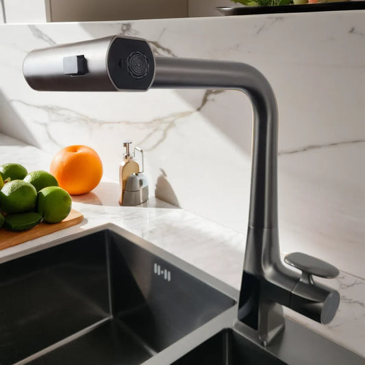 Multifunctional kitchen faucet with display JF-9002B kitchen faucet with sensor