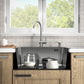 Edelstahlspüle 60x50 Satin Inox