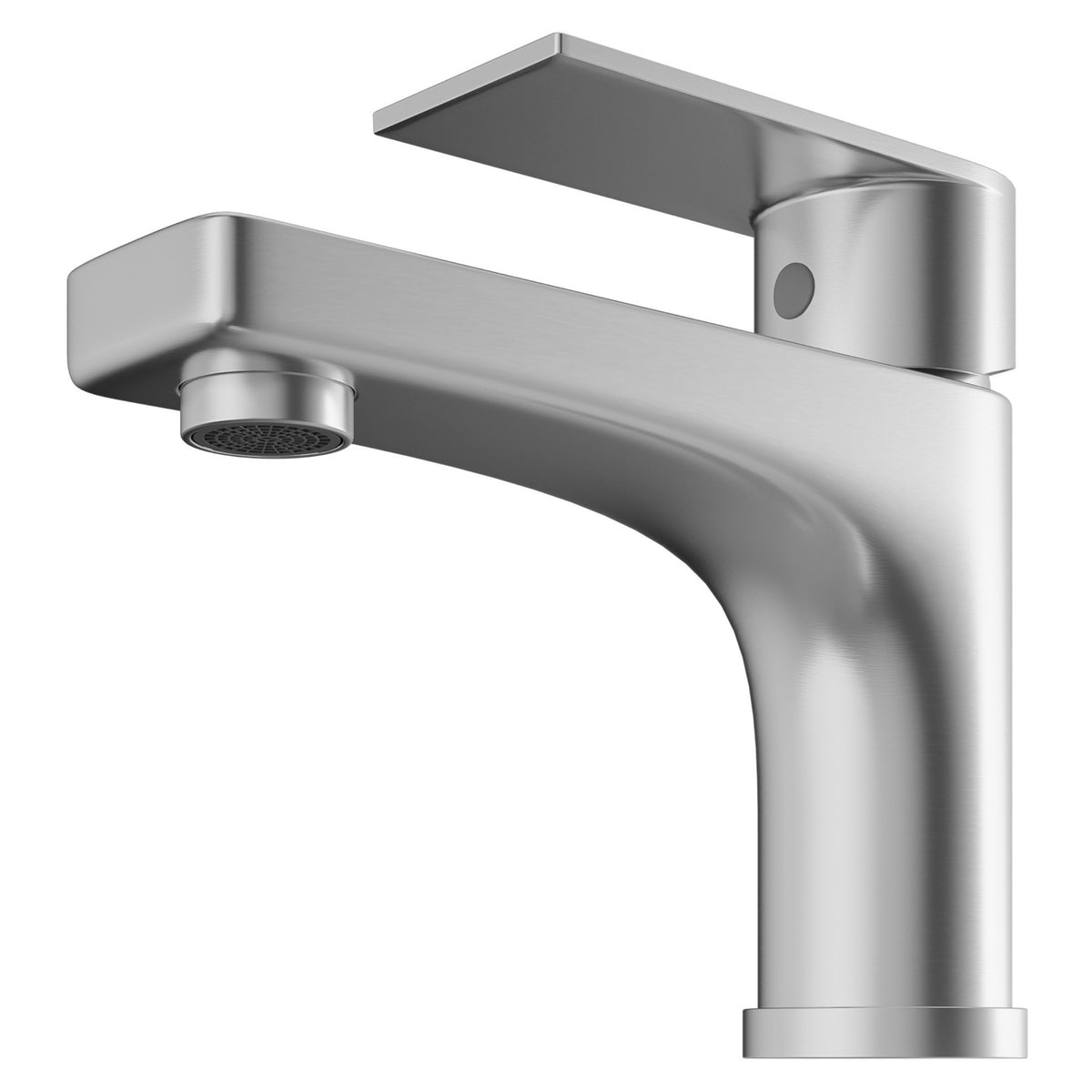 BATERIA UMYWALKOWA INOX SZCZOTKOWANA STOJĄCA 143 MM