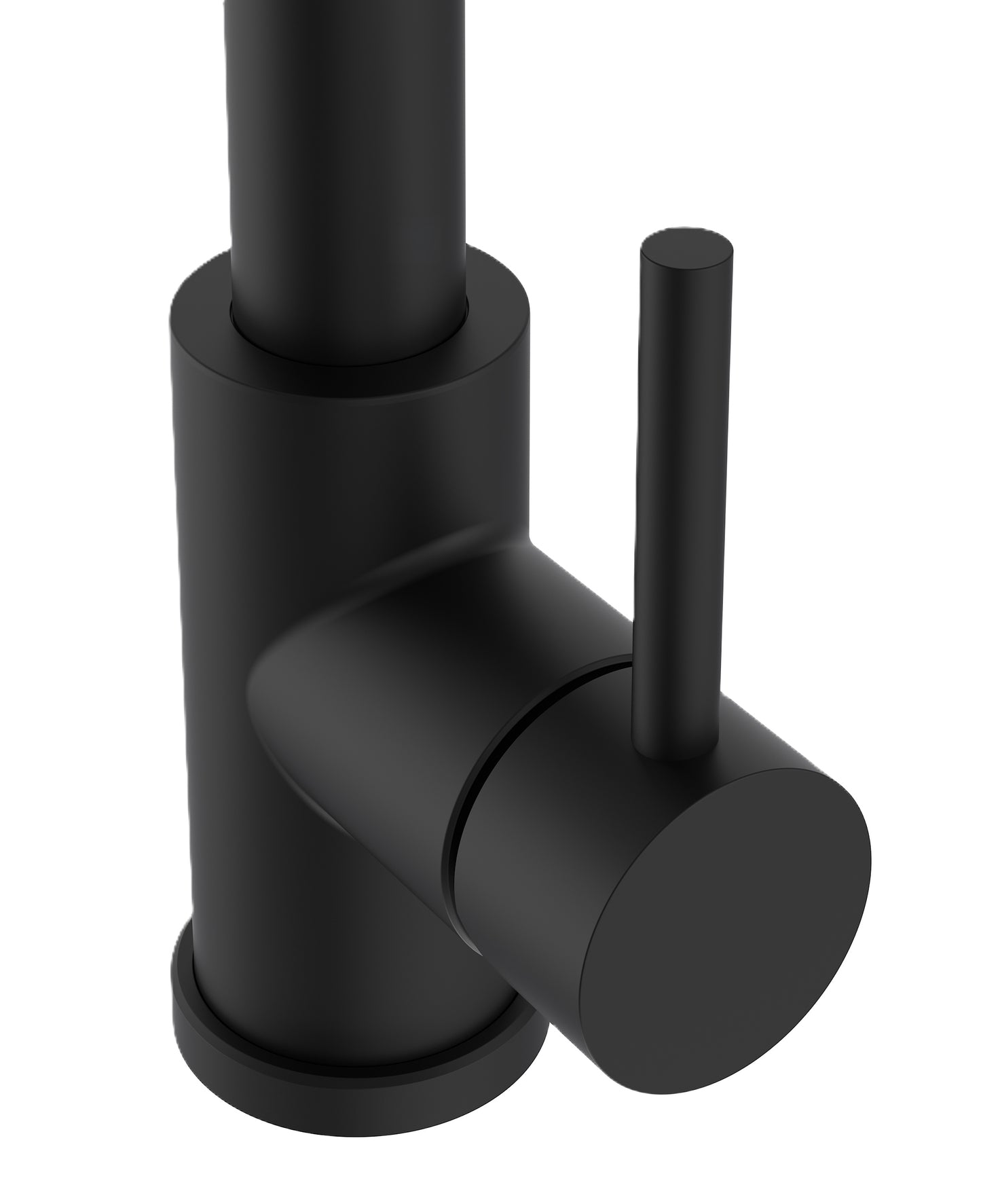 Küchenarmatur JF-7020B mit ausziehbarem Kopf, Graphit, 2 Modi, 400mm