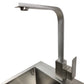 Grifo de Cocina INOX JF-9407S - Acero Cepillado 415 mm