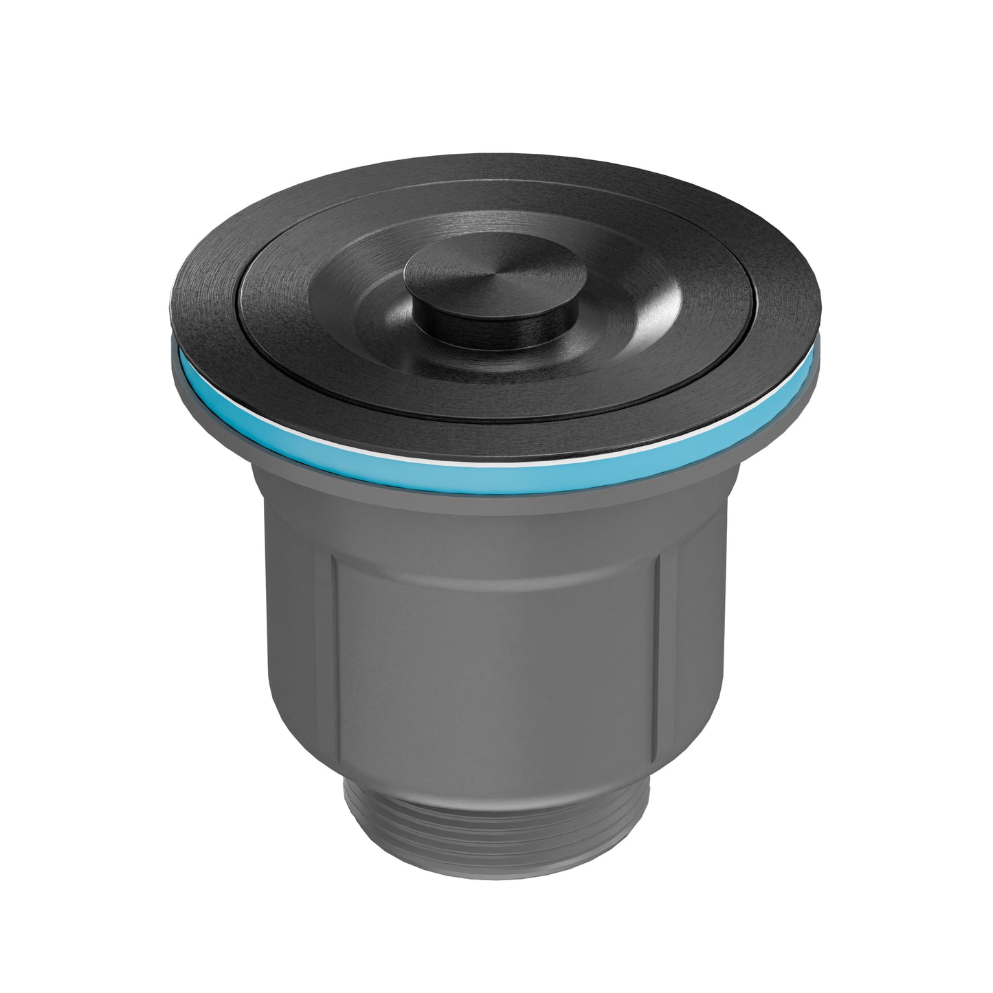 Lavello in Acciaio Inox 7850L PVD Grafite con Gocciolatoio