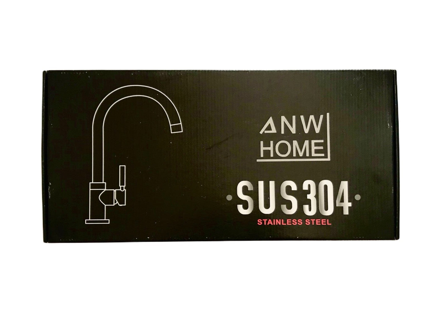 faucet branded box with product number