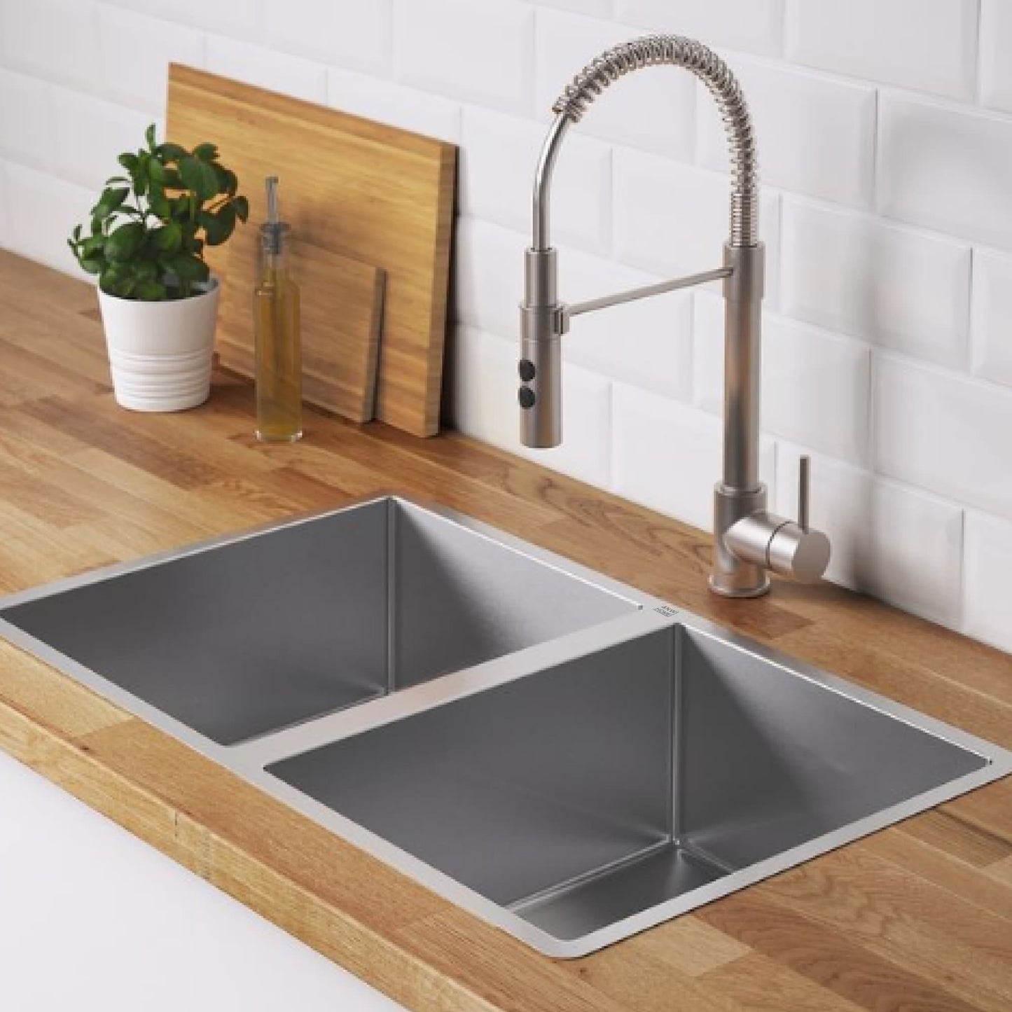 Stainless Steel Sink 80x45 Satin Inox