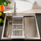 Stainless Steel Sink with Drainboard 6350L