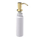 46x45 cm Single-Bowl Kitchen Sink – Gold Finish, 220 mm Deep, Top-Mount, Accessories Included