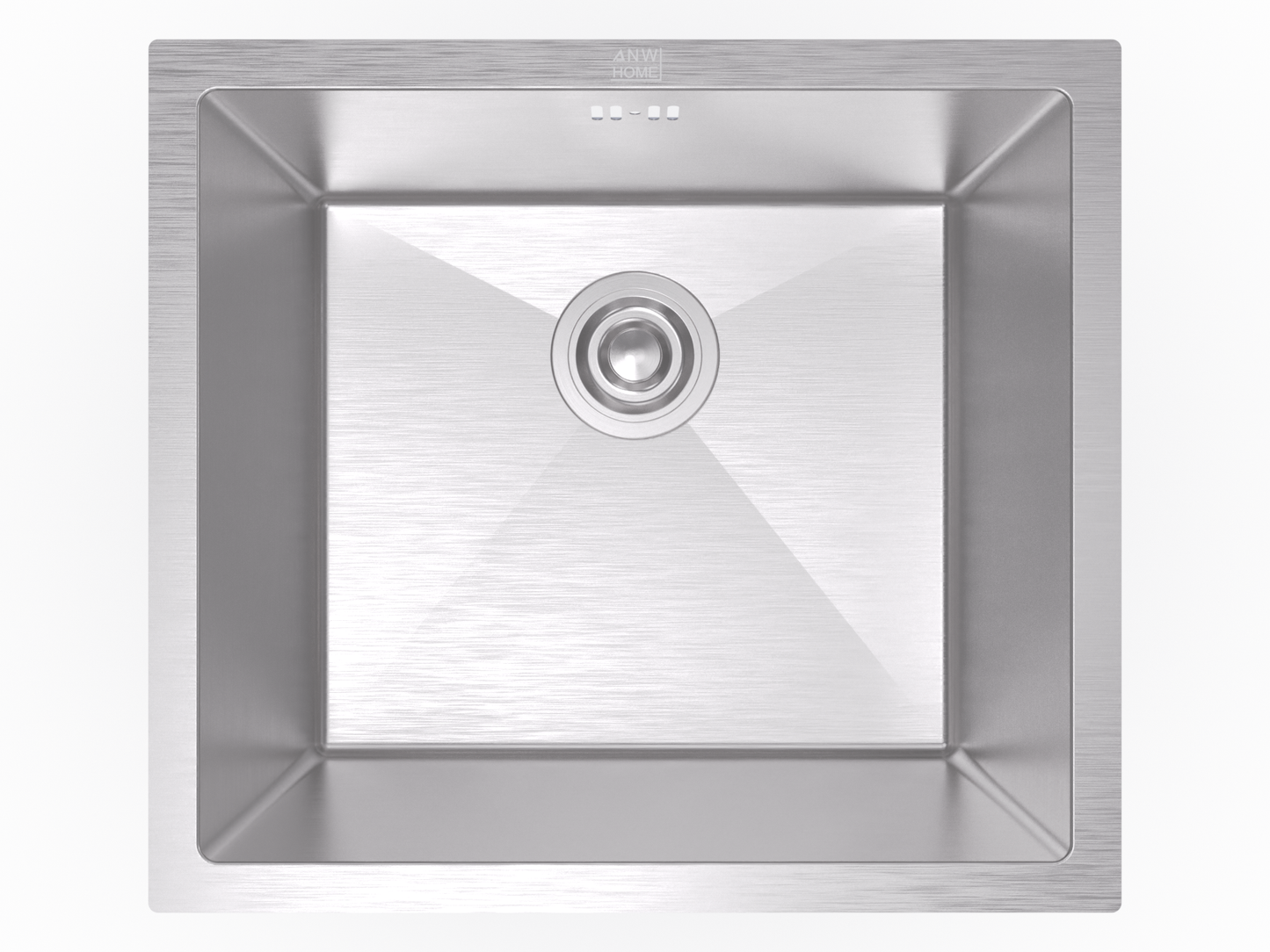 Roostevabast terasest valamu 49x44 Satiin Inox