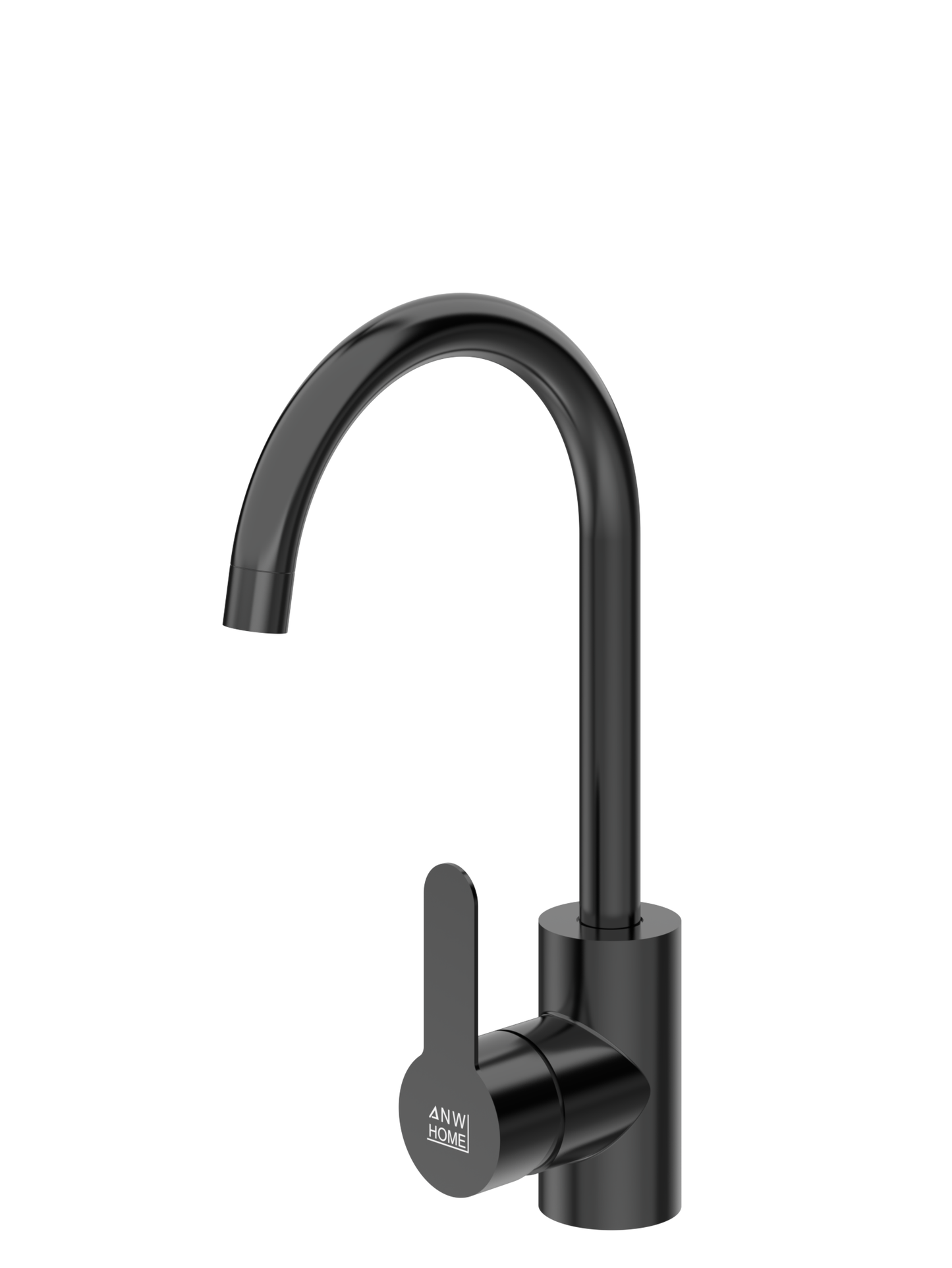 Kitchen stainless steel faucet black