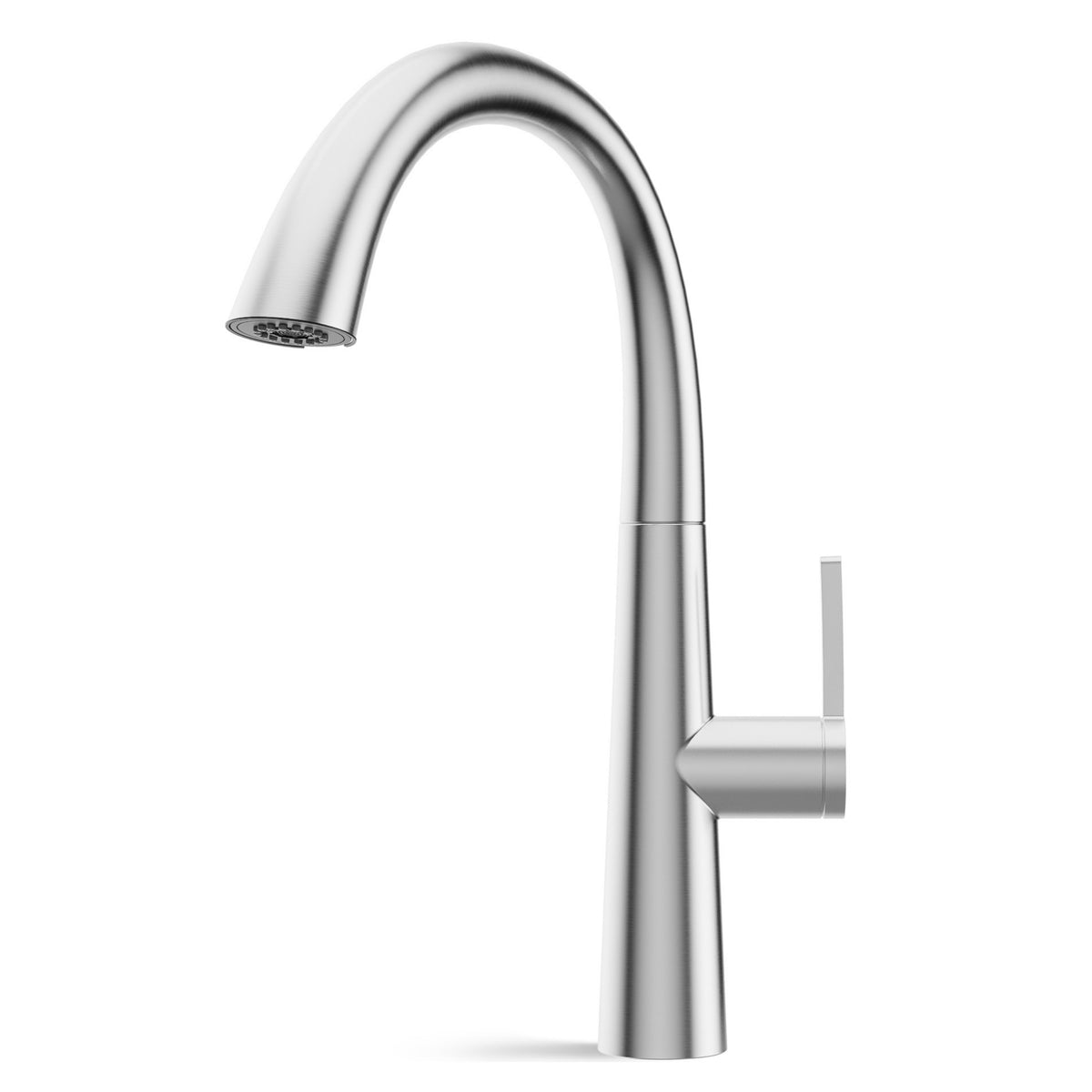 BATERIA KUCHENNA Z WYCIĄGANĄ WYLEWKĄ INOX SZCZOTKOWANA 360° 425 MM