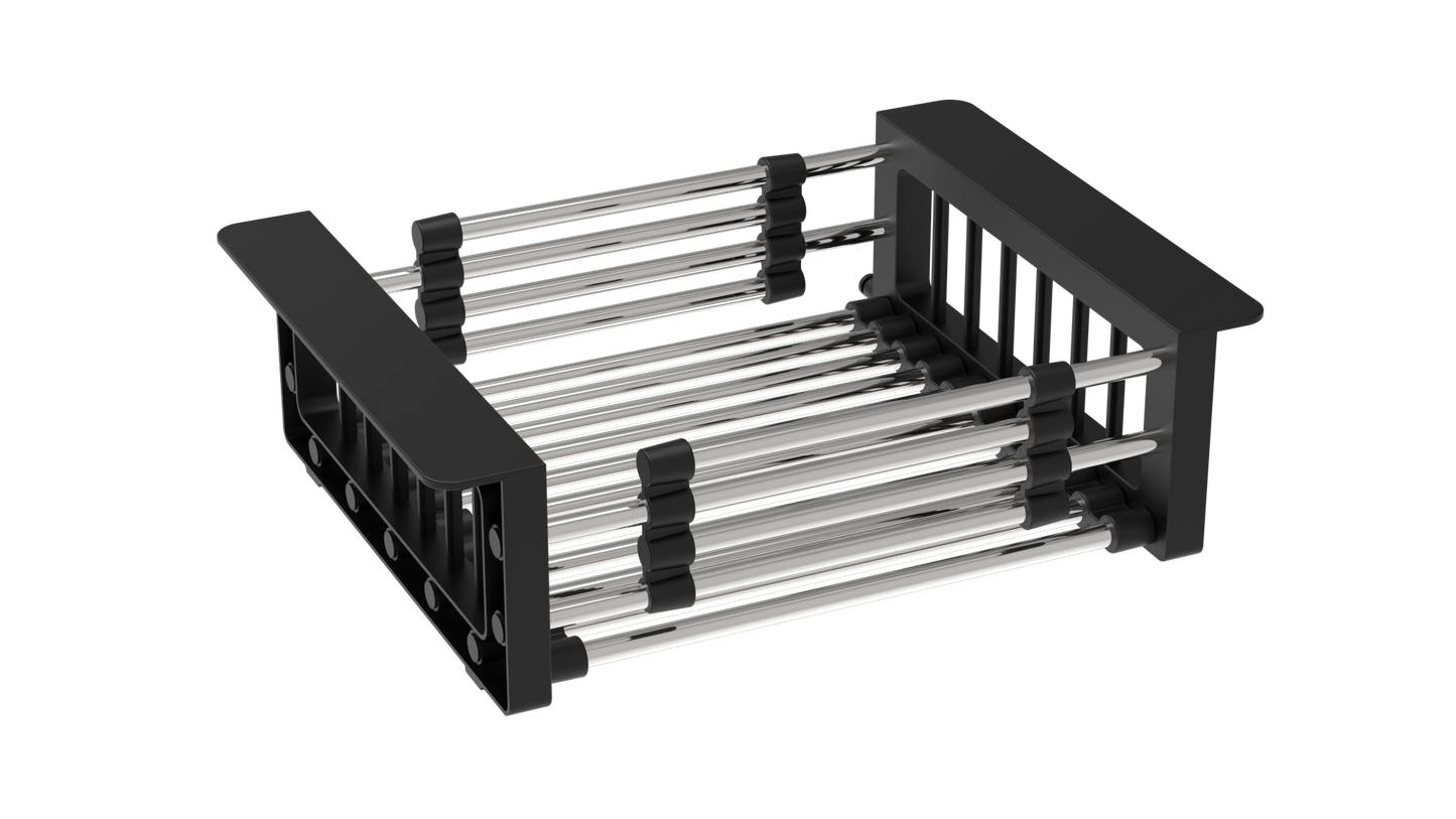 Lavello in Acciaio Inox 7850L PVD Grafite con Gocciolatoio