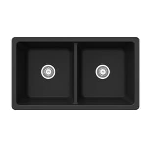 graphite kitchen sink black color with size 78×45