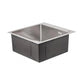 stainless steel kitchen sink color silver size 50x50