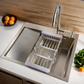 Stainless Steel Sink with Drainboard 6350R