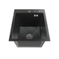 stainless steel kitchen sink color black size 40x50